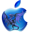 Apple and Dragon Logo